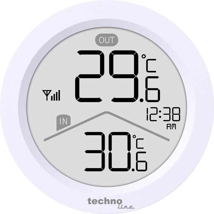 Technoline WS 9168 Temperaturstation (Quarzuhr, Temperaturanzeige)