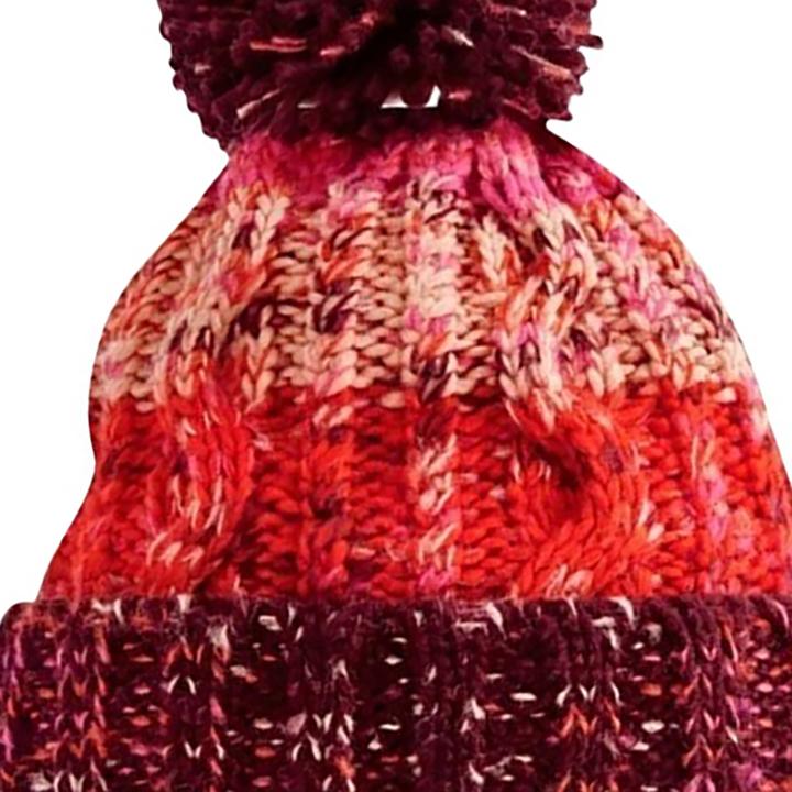 Immagine prodotto Beechfield Cappello a maglia a cavatappi con Pom Pom (Taglia unica)