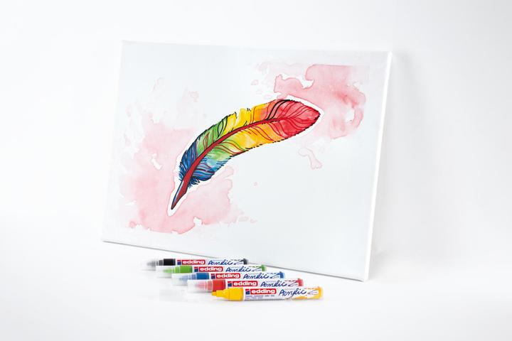 Produktbild Edding Acrylmarker 5100 Medium (Verkehrsgelb, 3 mm, 1 x)