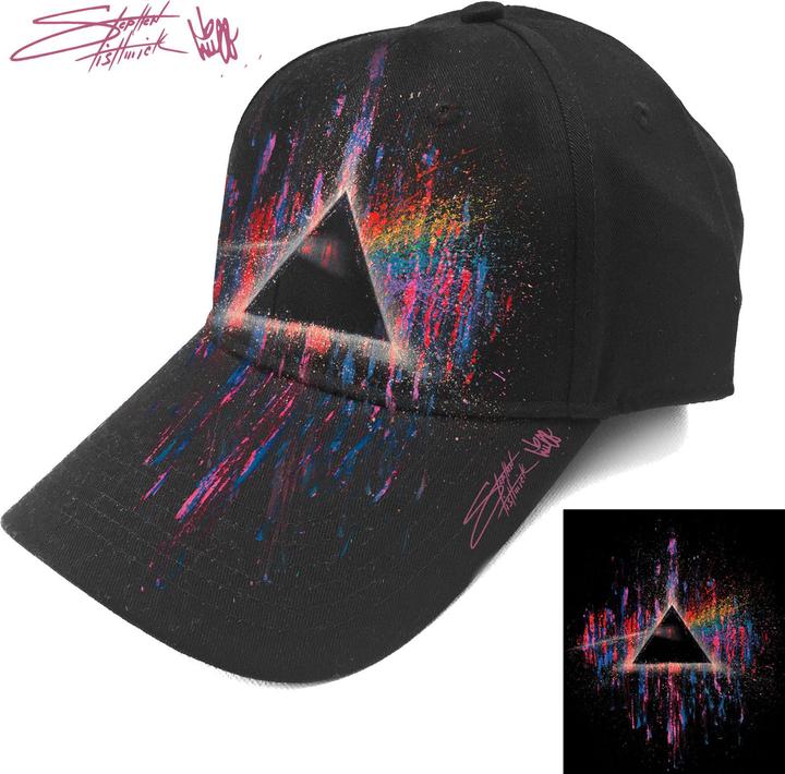 Produktbild Pink Floyd DSOTM Pink Splatter Baseball Cap