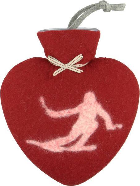 Image du produit Dorothee Lehnen Bouillotte skieur, 0.7 l, rouge (0.70 l)