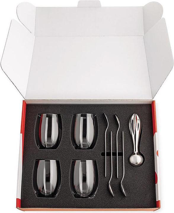 Actual product image Alessi Mixing set THE PLAYER (Cocktail set)