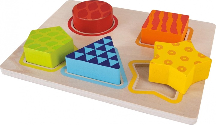 Actual product image Eichhorn Wooden colour puzzle