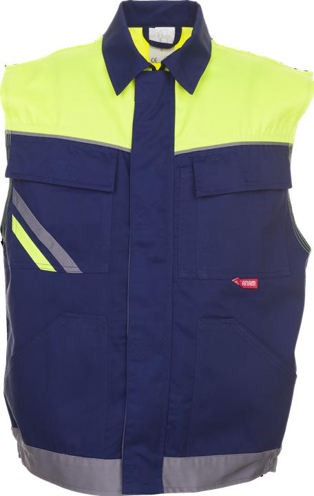 Immagine prodotto Planam Gilet navy/giallo/zinco 4XL XS (XS)
