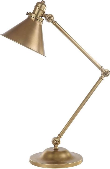 Produktbild Elstead Lighting Provence Tischleuchte E27 Gealtertes Messing (E27)