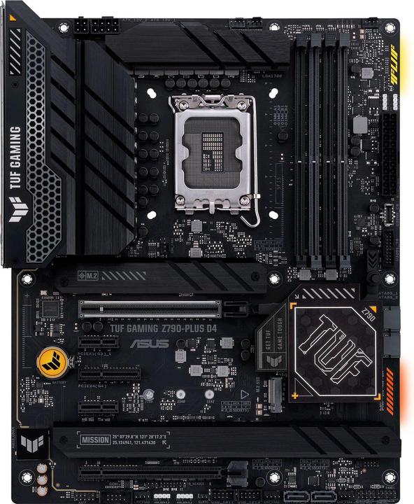 Image du produit ASUS TUF GAMING Z790-PLUS D4 (LGA 1700, Intel Z790, ATX)