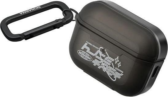 Actual product image Skinarma case Kinzoku AirPods Pro 2 smoke