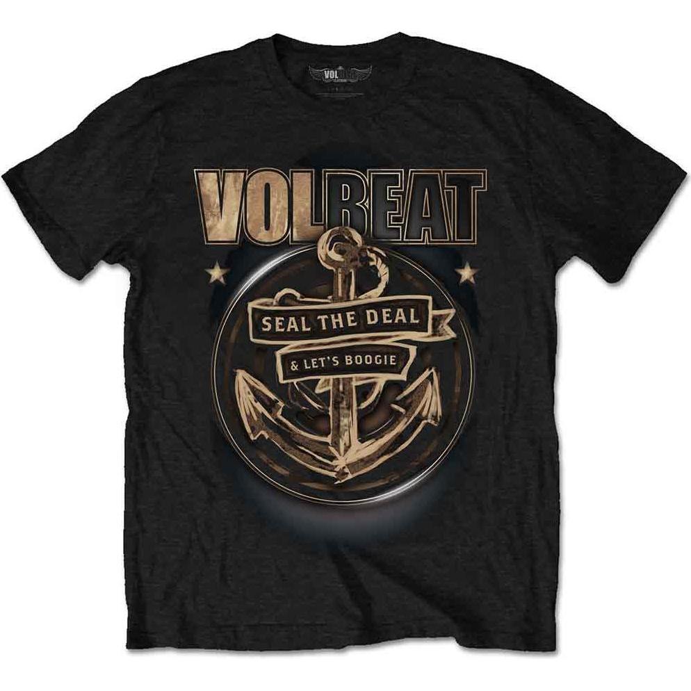 Volbeat, Uomini, Maglietta, Anchor Mens, Nero, (L)