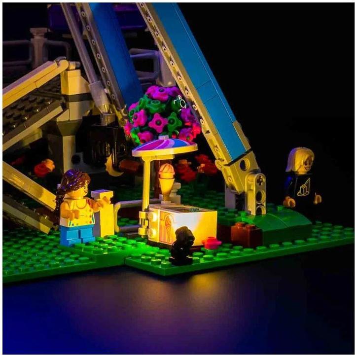Produktbild Light my bricks LED Licht Set 2.0 für LEGO® 10247 Riesenrad