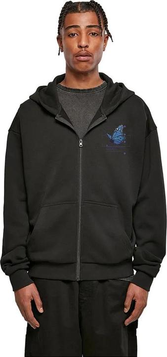 Produktbild Mister Tee Mens Grid Head Ultra Heavyweight Oversized Hoodie (XS)