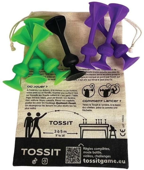 Produktbild Tossit Saugnapf-Darts (Multilingual, 2 Spieler)