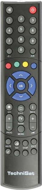 Produktbild TechniSat Fernbedienung für SkyStar 2 (Gerätespezifische Fernbedienung, Infrarot)