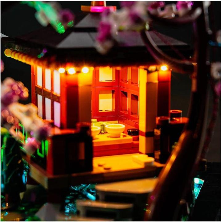 Image du produit BrickBling Set de lumière LED pour LEGO Jardin du Silence (10315) incl. télécommande