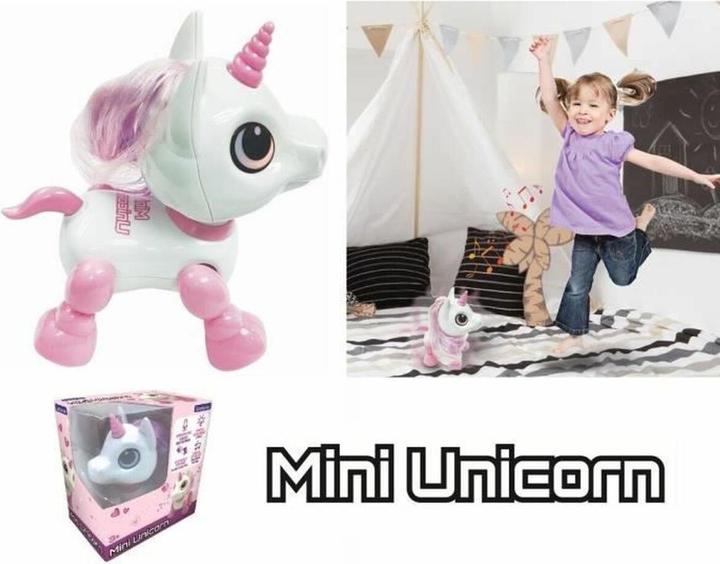 Produktbild Lexibook POWER Unicorn Mini Einhorn-Roboter mit Licht und Soundeffekten, Handklatschbefehl, Wiederholungsfunk (Französisch)