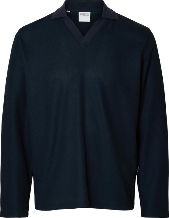 Selected Strick Langarm-Poloshirt (L)