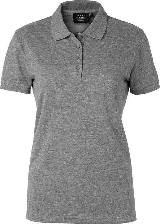 Produktbild Top Swede South West - Coronita Poloshirt, Damen, XXL Medium graumeliert, 75% Baumwolle, 25% Viskose (XXL)