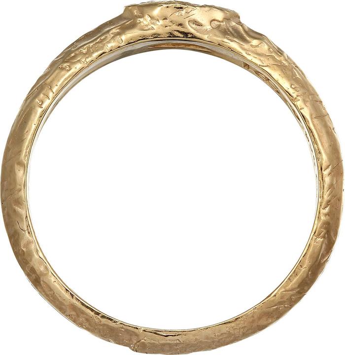Image du produit Haze & Glory Bague améthyste vert clair structure rugueuse 925 argent sterling (64, Argent 925)