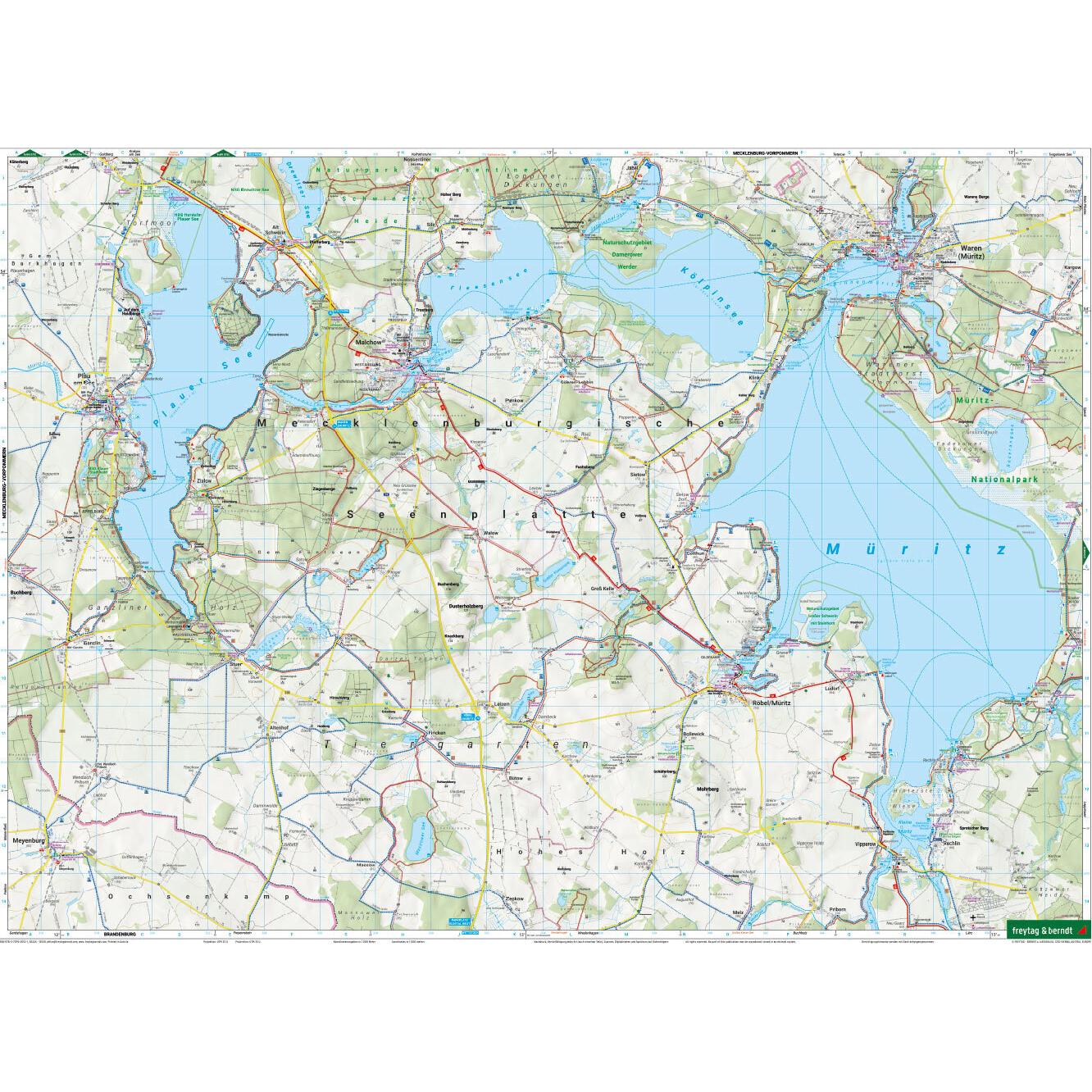 Thumbnail - Müritz, Waren (Müritz), Plau am See, Ma, Landkarte