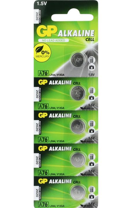 Produktbild GP Batteries Alkaline (10 Stk., LR44, 105 mAh)
