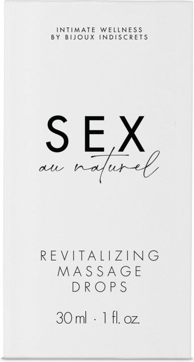 Produktbild Bijoux Indiscrets Sex au Naturel Revitalizing Intimate Massage Gel (30 ml)