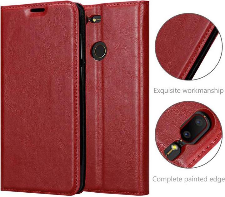 Productafbeelding Cadorabo Boek Onzichtbare Magneethoes (ZTE Nubia N3)