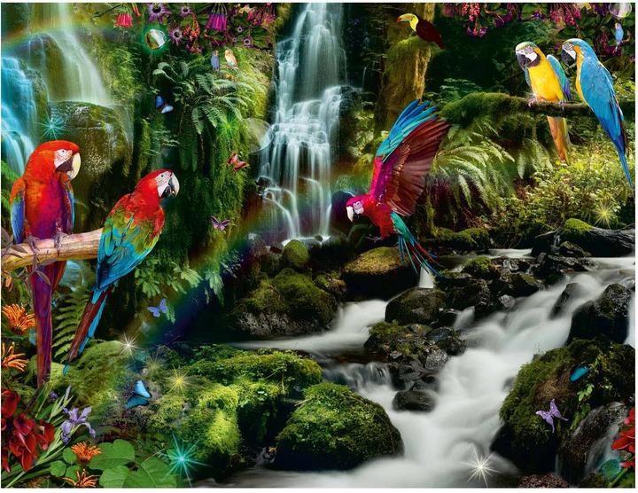 Produktbild Ravensburger Bunte Papageien im Dschungel (2000 Teile)