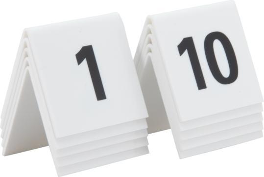 Produktbild Securit Tischnummernset 1 - 10