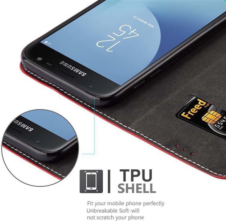 Image du produit Cadorabo Book X-Wallet Cover (Samsung Galaxy J3 (2017))