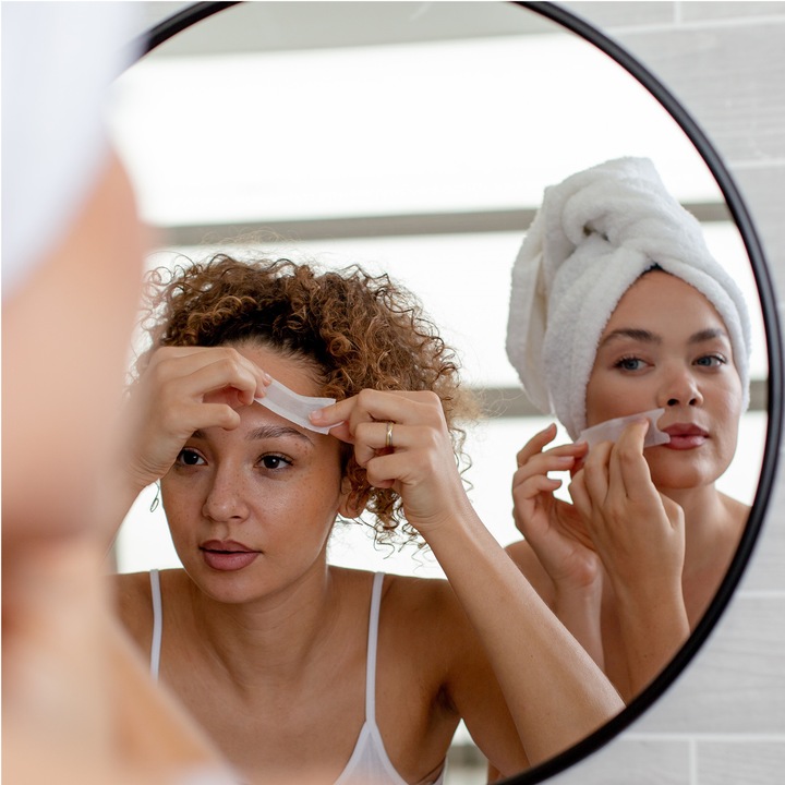 Image du produit Veet La cire froide décape la peau sensible du visage (20 x, 29 g)