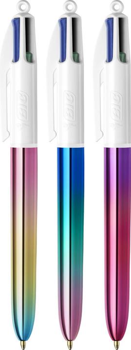 Actual product image Bic Penna a sfera a quattro colori 4 Colours Gradient (Multicoloured, 1 x)