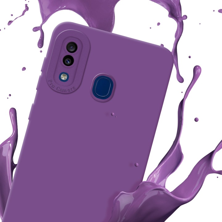 Produktbild Cadorabo Hülle für Samsung Galaxy A20 / A30 / M10s im TPU Fluid LM162 Style (Samsung Galaxy A20, Samsung Galaxy M10s, TCL A30)