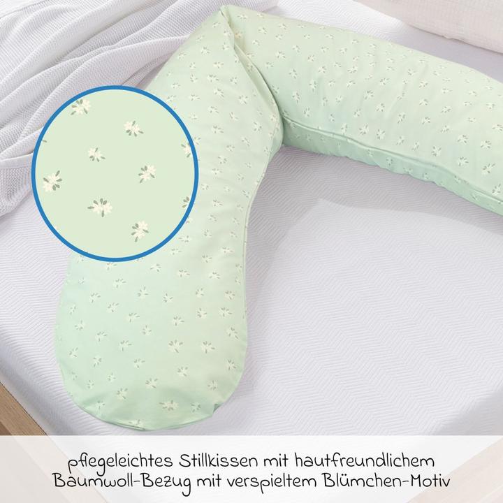 Produktbild Theraline Stillkissen Stillkissen Das Komfort mit Mikroperlen-Füllung inkl. (34 x 180 cm)