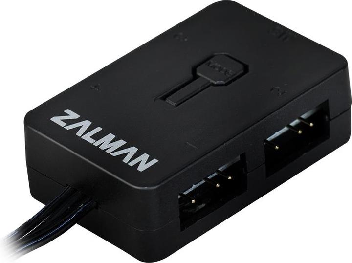 Immagine prodotto Zalman ZM-IF120 Infinity Mirror 120mm ARGB 3-Pack & Controller (120 mm, 3 x)