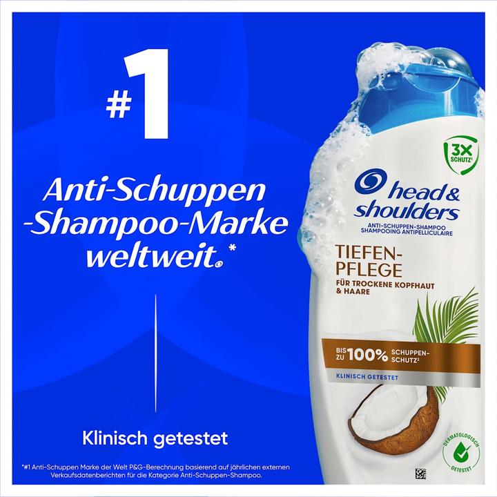 Actual product image Head & Shoulders Anti-Schuppen Tiefenpflege (Liquid shampoo, 250 ml)