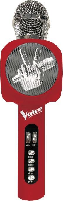Image du produit Lexibook The Voice Micro karaoké Bluetooth avec haut-parleur intégré, lumières et changement de voix