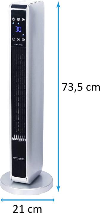 Image du produit Radiateur soufflant céramique, Memphis Black