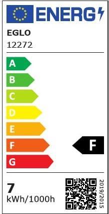 Energie-Label EGLO Leuchtmittel (E27, 4.90 W, 500 lm, 1 x, F)