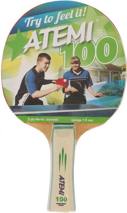 Actual product image Atemi New 100 concave table tennis racket