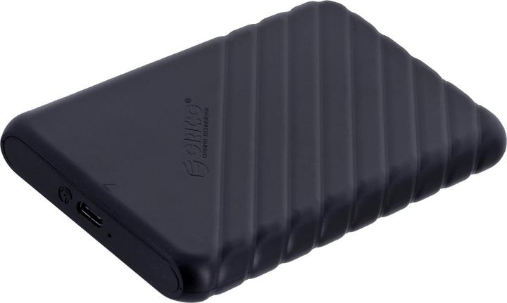 Produktbild Orico 2.5' HDD / SSD Enclosure, 6 Gbps, USB-C 3.1 Gen1 (Black) (2.5")