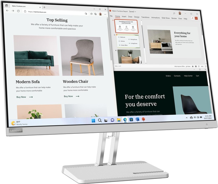Produktbild Lenovo L27e-40 (1920 x 1080 Pixel, 27")