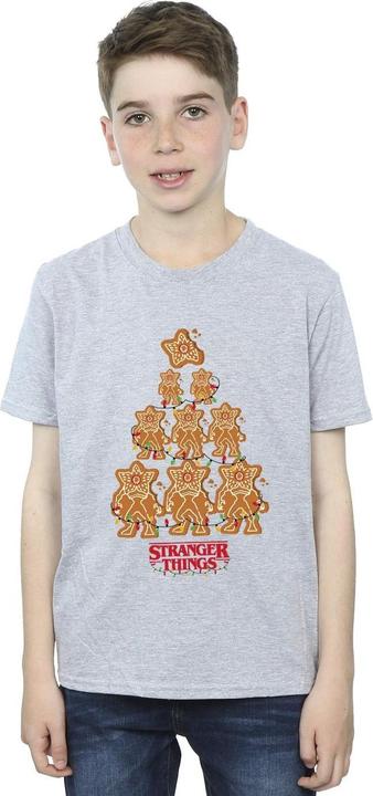Produktbild Netflix Stranger Things Gingerbread TShirt Jungen (140, 146)