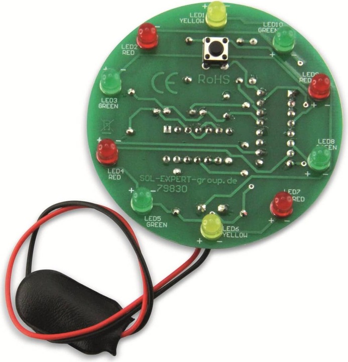 Produktbild Sol Expert Lötbausatz Elektronisches Glücksrad