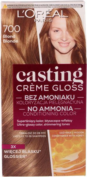 Actual product image L'Oréal Paris L'Oréal Casting Cream Gloss Hair Color 700 Blond (700 Blonde)