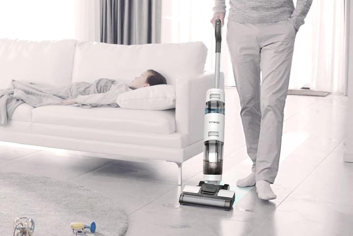 Produktbild Tineco Draadloser Nass-Trocken-Sauger mit Wischfunktion, Selbstreinigend, Tierhaarfilter, 25 Min Laufzeit (Saugen + Wischen)