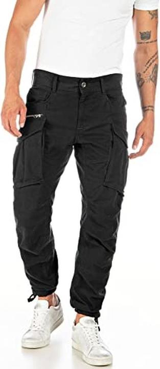 Actual product image Replay Joe Cargo Pant Relaxed Fit Black (W33/L30)