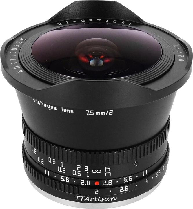 Produktbild TTArtisan 7.5 mm, f/2.0 (Fujifilm X, APS-C / DX)