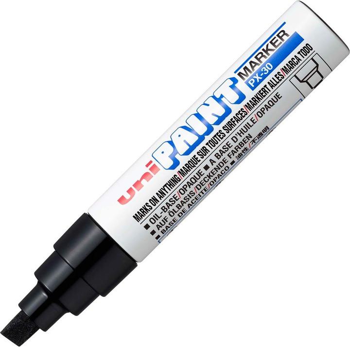 Actual product image Uni-ball Permanent marker PAINT (PX-30), black (1 x)
