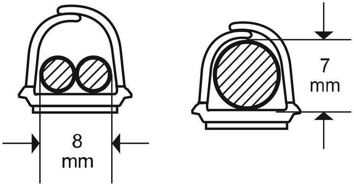 Actual product image Inofix Cablefix 2201 (Duct, 100 cm)
