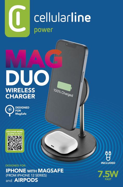 Produktbild Cellularline Mag Duo (15 W)