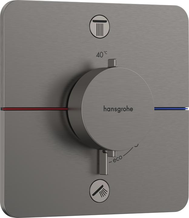 Productafbeelding hansgrohe ShowerSelect Comfort Q thermostaat, inbouw, 2 consumenten, Soft Edge rozet, 15583